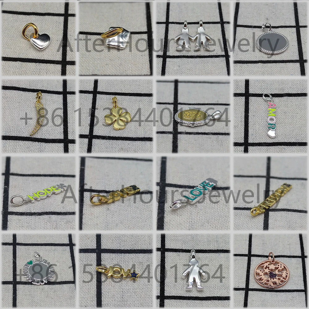 

2022 новые серебряные Joyas De Plata 925, Женские Подвески Freedom Heart rosa con Rubi Mama, милые ювелирные изделия с медведем