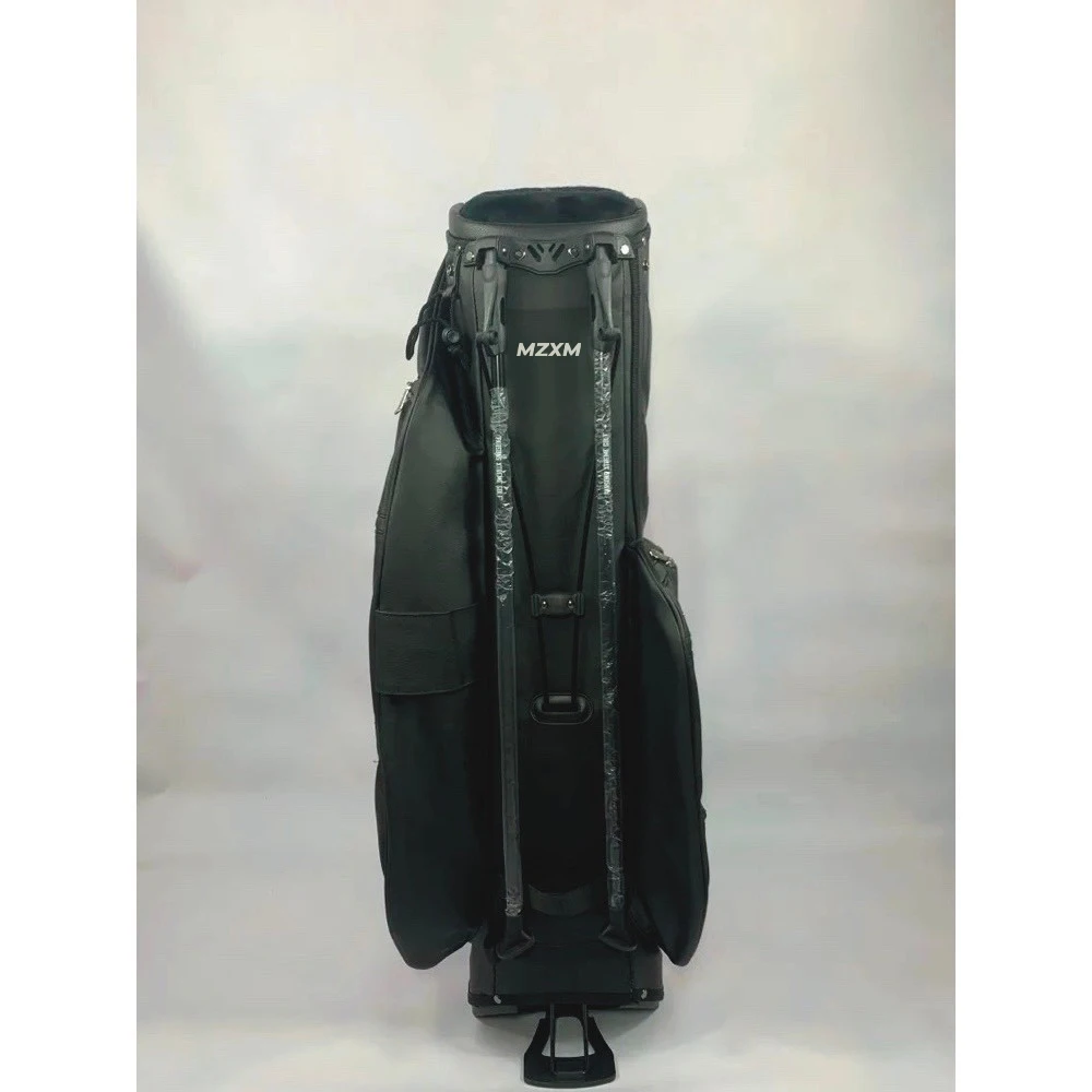 2024 Golf Club Bag for Men Luxury Style Black Color Golf Caddy Bag have Wheels Convenient for Golfer to Move Men's Golf Bag