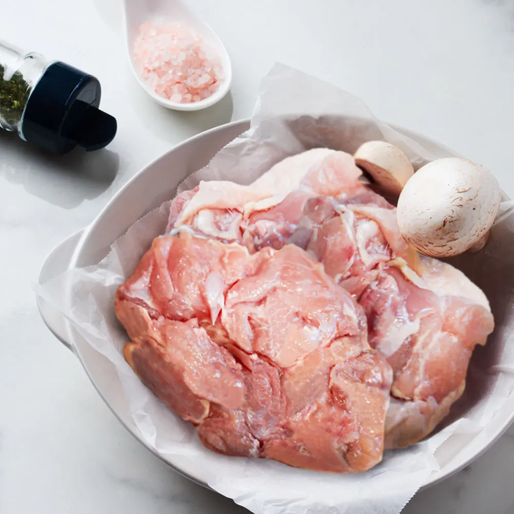 [찐신선] 뼈 없는 순살 점보 통 닭다리살 1kg  Best5