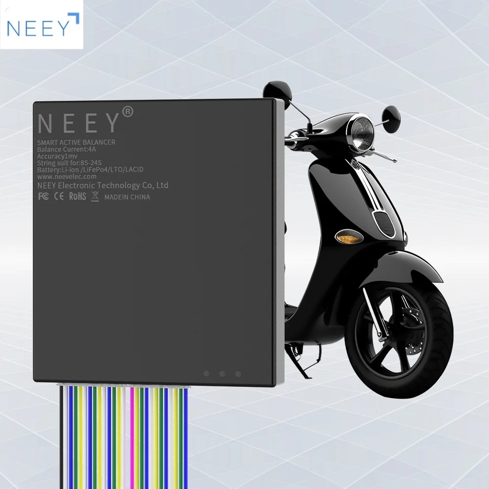 NEEY 24S 4A Smart Active Balancer eBMS 8S 16S 20S Lifepo4 Li-Ion Batterie Balancer 1A-4A Strom Genauigkeit Equalizer mit BT APP – Detail 3