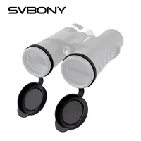 SVBONY 2 Piece Binoculars Protective Rubber Objective Lens Caps 42mm for Telescope with Outer Diameter 52~54mm W2590A 1