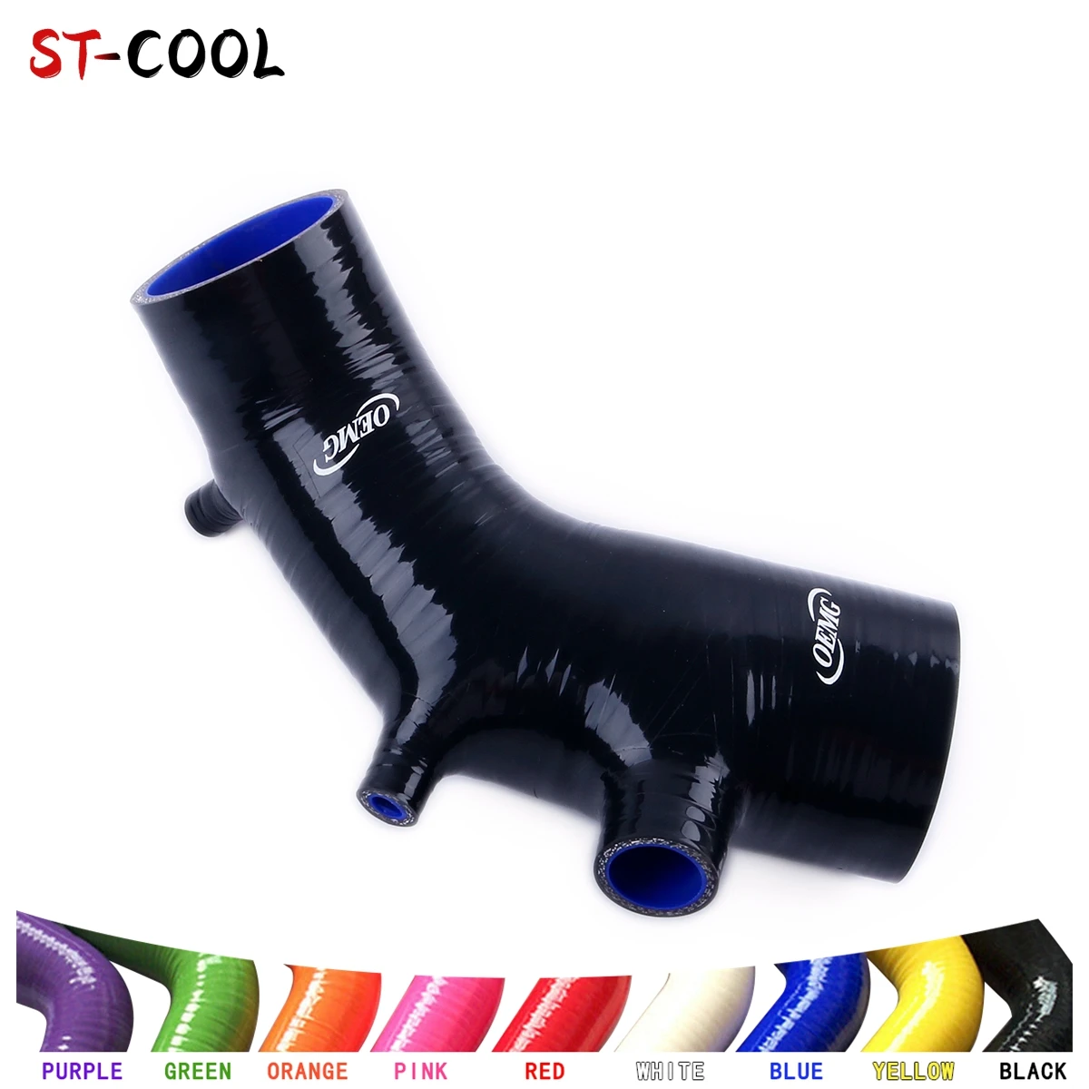 

For Honda Accord 4Cycle 2.4L 2003-2007 2004 2005 2006 Engine Air Intake Silicone Tube Hose Pipe 1Pc 10 Colors