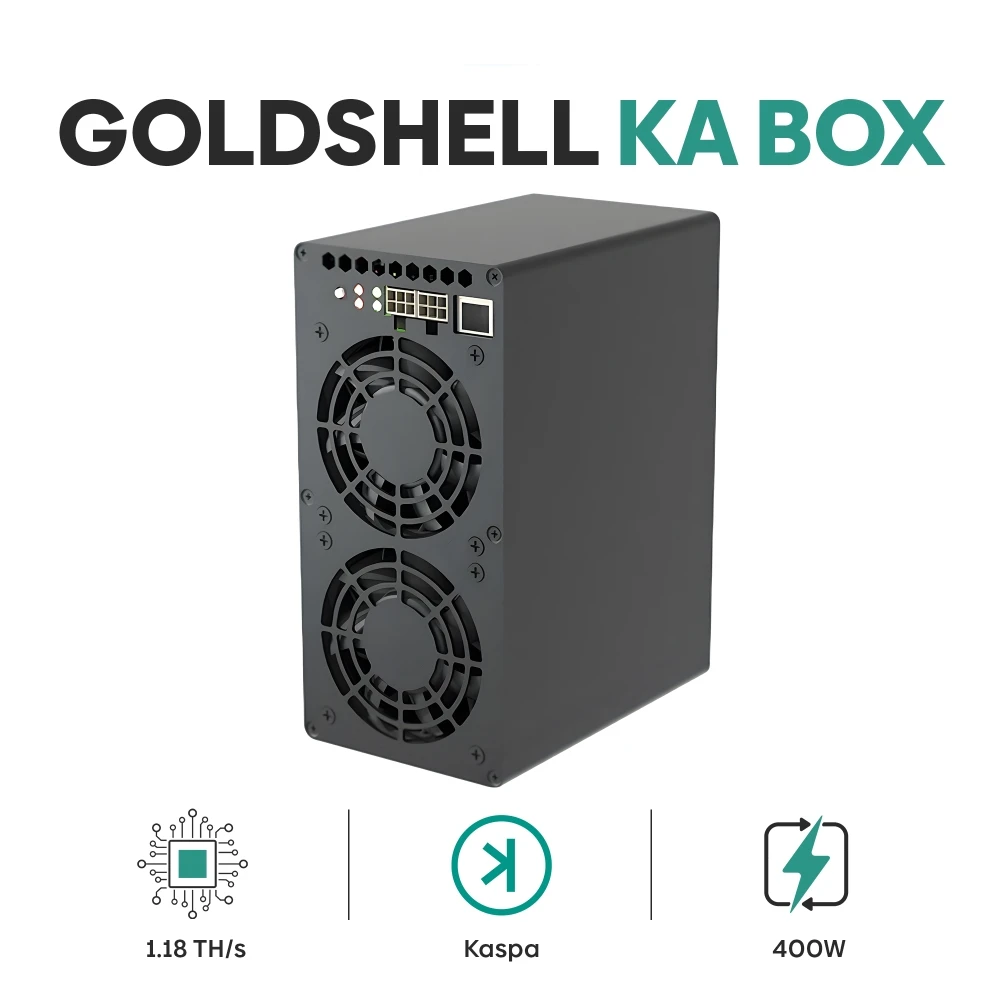 

Лучшая сделка 100%, GOLDSHELL KA BOX, Майнер KASPA