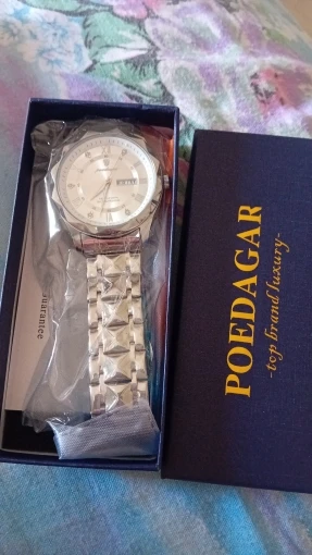 POEDAGAR Luxury Man Wristwatch photo review