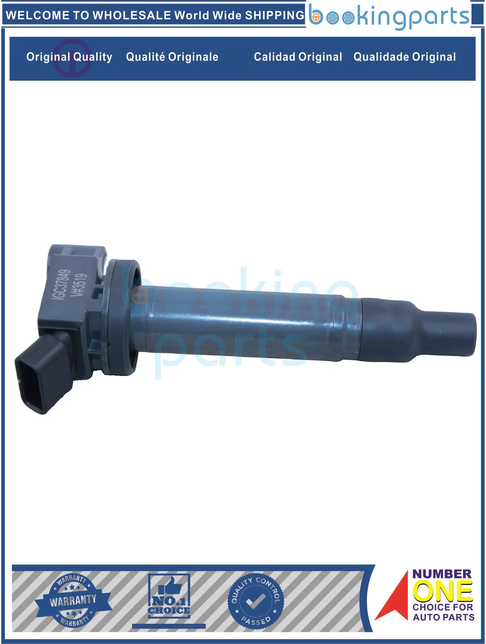 

IGC37849,90919-02234,9091902234,90080-19016,9008019016,88921393,E507C,Ignition Coil For TOYOTA YARIS 99-03, HARRIER 3.0 4WD 98-