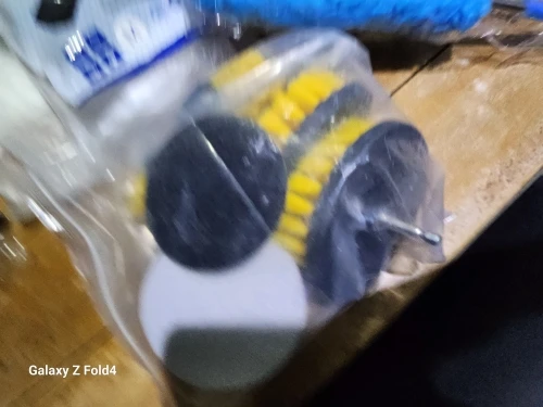 Power Scrub 12-Piece Set: Versatile Electric Drill Brush Heads for Effortless Cleaning photo review