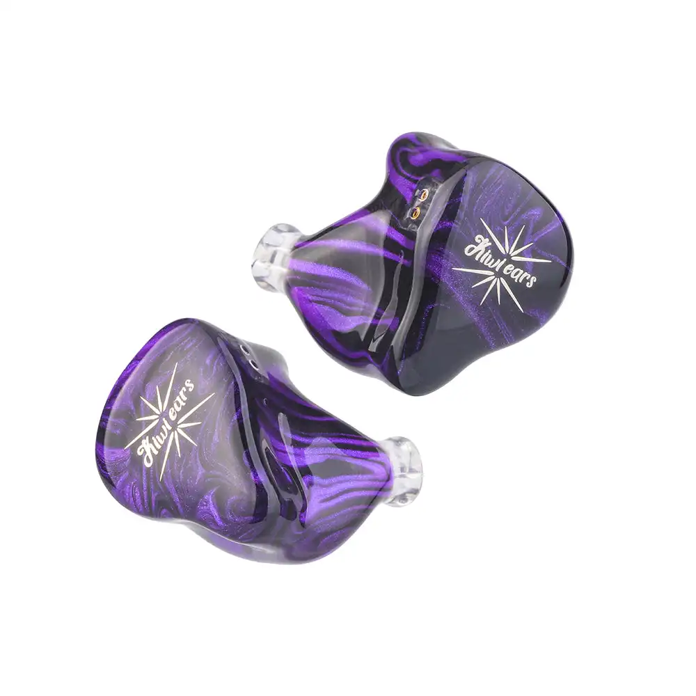 Kiwi Ears Quartet 2DD + 2BA Hybrid In-Ear Monitor, 10mm, controlador dinámico de titanio, IEM, auriculares HiFi, prepedido de 2 semanas