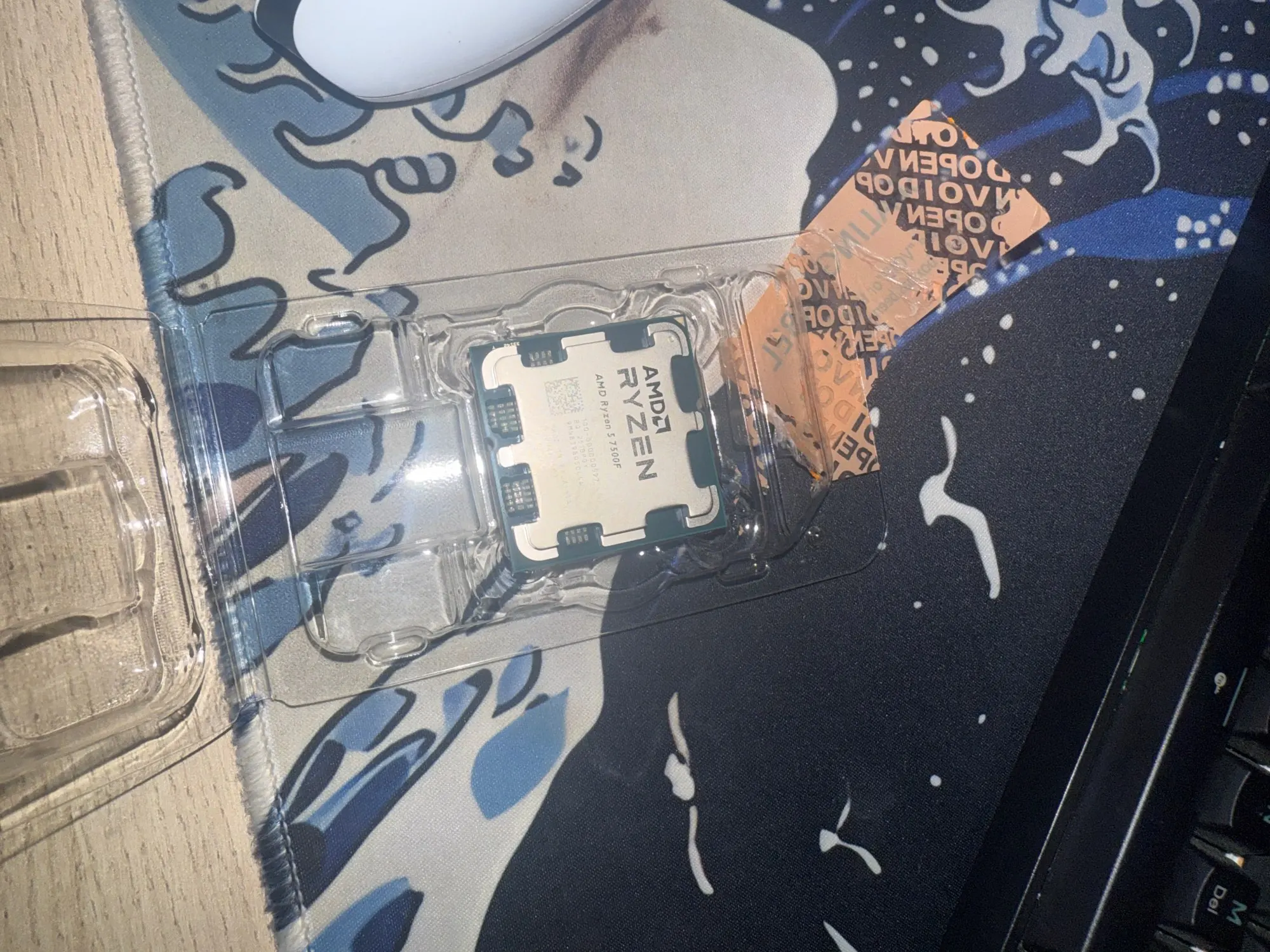 AMD Ryzen 5 7500F Processor CPU R5 7500F Up to 5.0 GHz 6-Core 12-Thread 32MB Game Cache Socket AM5 DDR5 5200MHz Desktop PC Gamer photo review