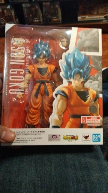 Dragon Ball | Super Saiyan Son Blue Goku | Anime | Articulated Action Figure