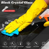 Встроенная индукционная варочная панель Karinear с 4 конфорками, мраморной вилкой и Flexzone, 3500 Вт, с сенсорным управлением, наклонником и предохранительным замком — изображение 5