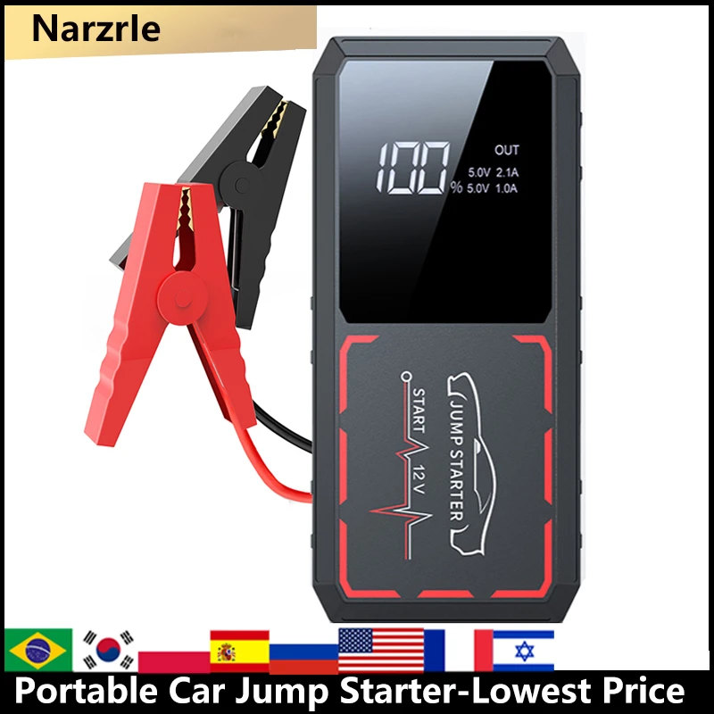 Car Jump Starter Power Bank Starting Device Diesel Petrol Car Battery