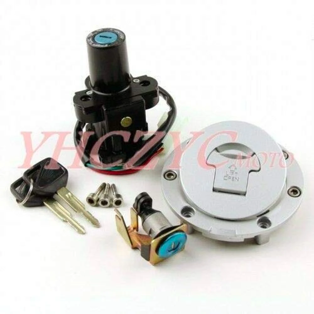 

Ignition Switch Gas Cap Seat Key Lock Set for Honda CB600F Honet 599 600 PC36 03-06 CB750 F2 Nighthawk Seven Fifty 02-10