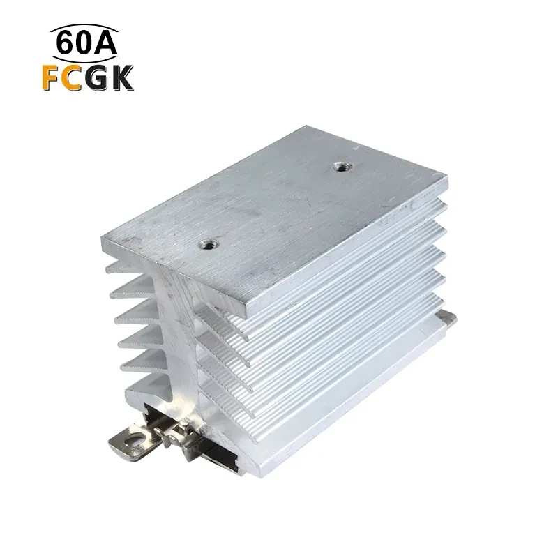 60a Single Phase Heatsink, Din Rail Mount,, Solid State Relay, Heatsink