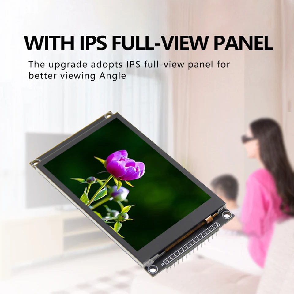 Remingtape 3,5" IPS TFT Display - 480x320 Kapazitives Touchscreen Mit ST7796 Für ESP32/STM32
