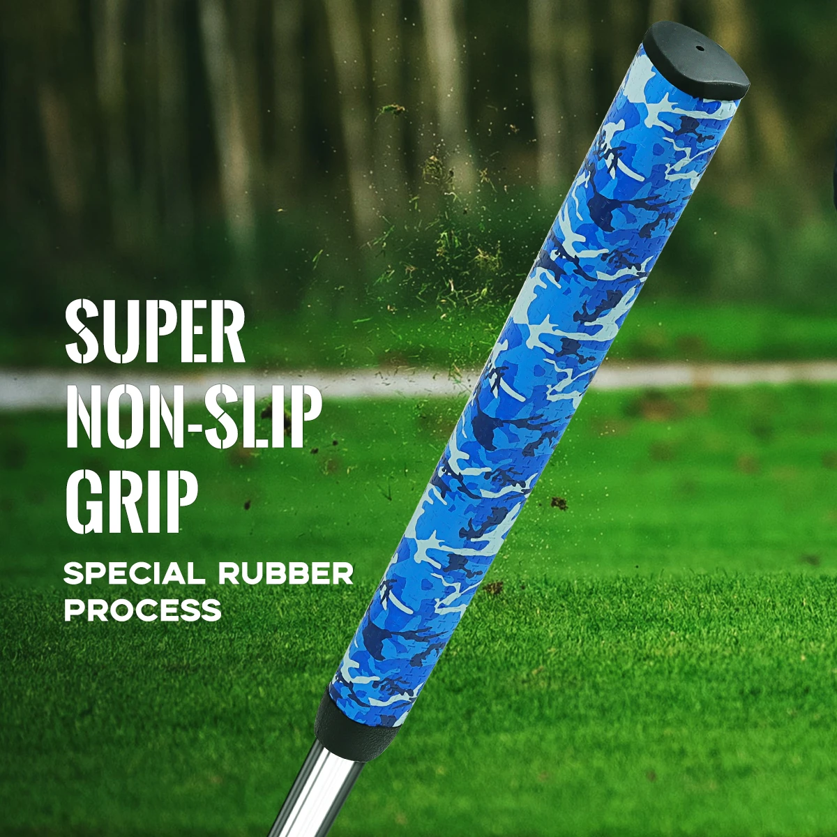 GOLF Putter Grip,Oversized Lightweight Comfortable,Camo Color,Consistent Stroke Jumbo Pistol