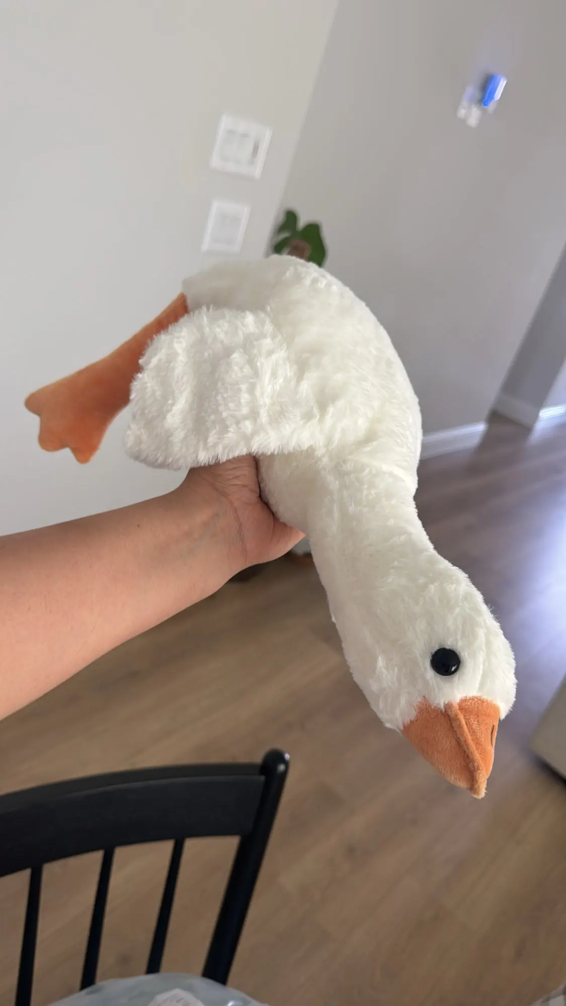 Honk & Snooze Giant Goose Looong Plush Pillow