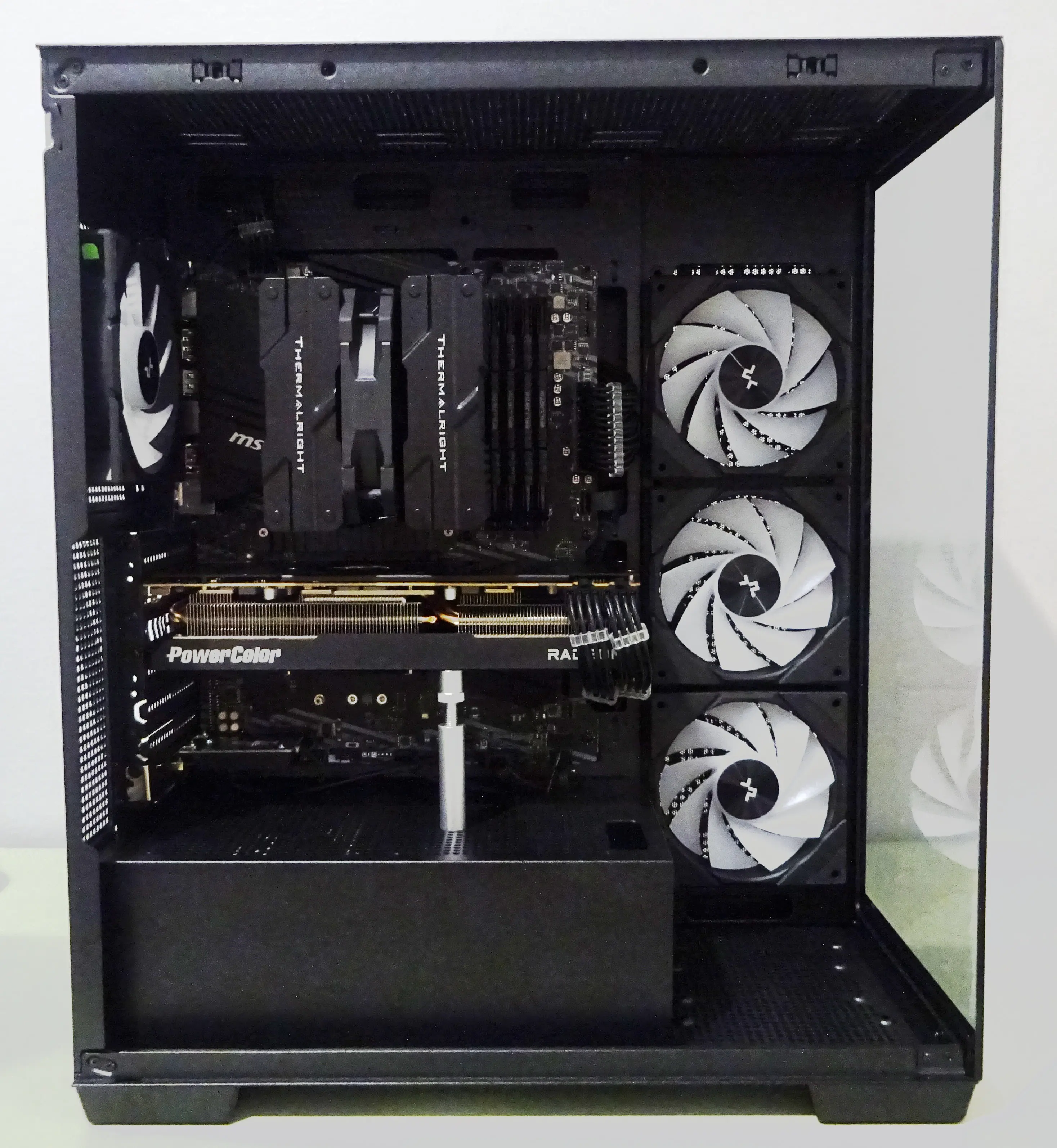 Aluminum GPU Holder Vertical Telescopic Rotating Stand Magnetic Bracket Video Card Holder Graphics Card Bracket Support 27-120mm photo review