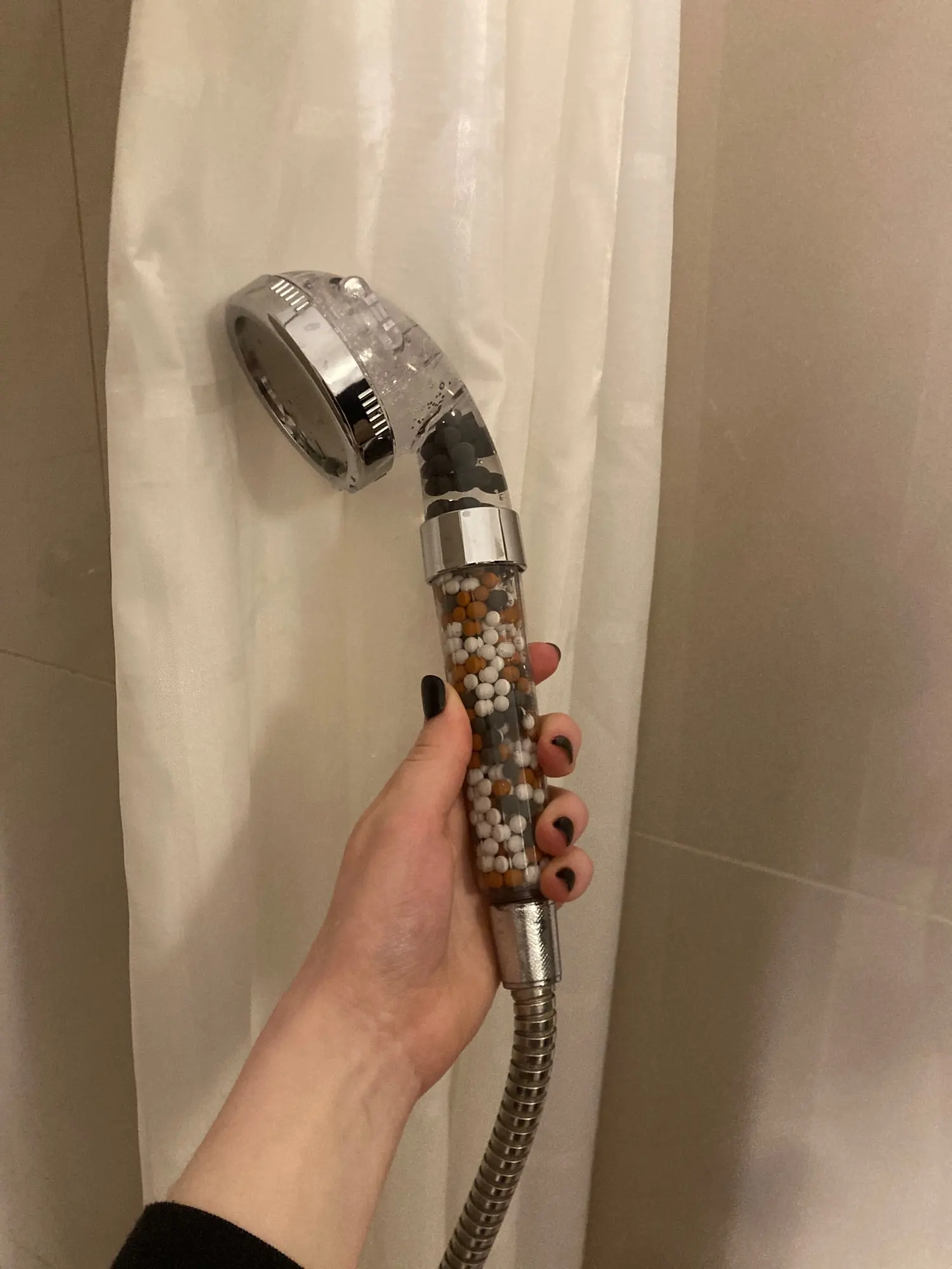 Negative Ion Shower Head Relax in an EcoFriendly Shower Le Marchand