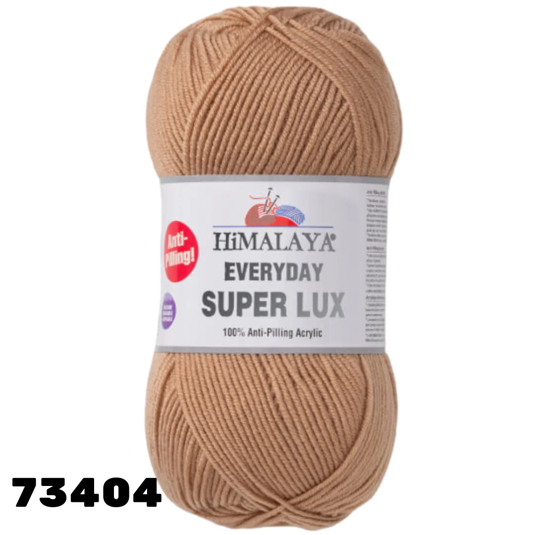 Himalaya Everyday SUPER LUX %100 Anti Pilling Yarn Hand Knitting