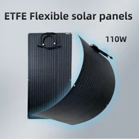 Panneau solaire monocristallin flexible 110W 18V pour caravanes, camping, bateaux et toits 3