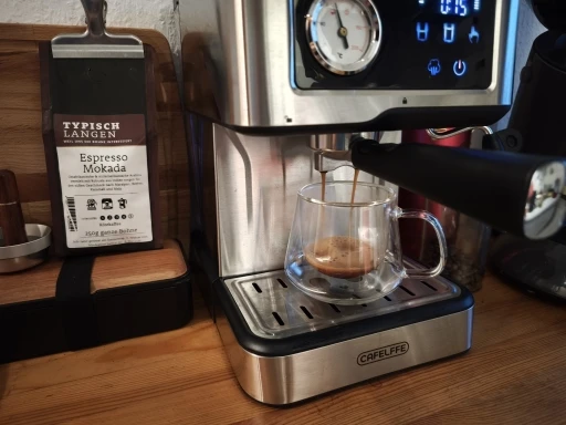 Cafelffe Espresso Machine 20Bar,Cappuccino Maker with Milk Frother