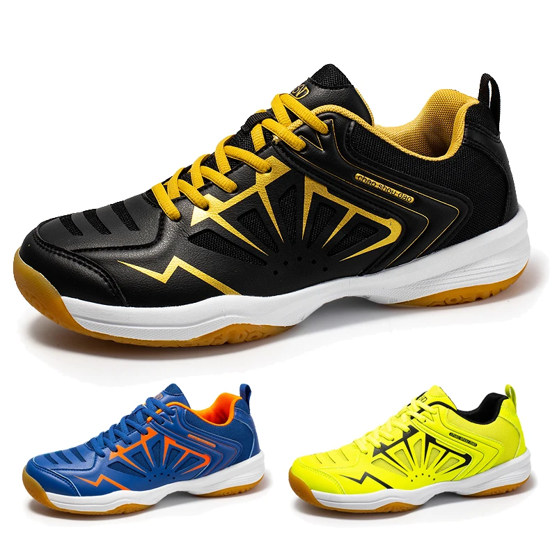 

Unisex Tennis Training Sneakers Men Women Outdoor Breathable Volleyball Badminton Sneakers Non-slip Table Tennis Sports Shoes