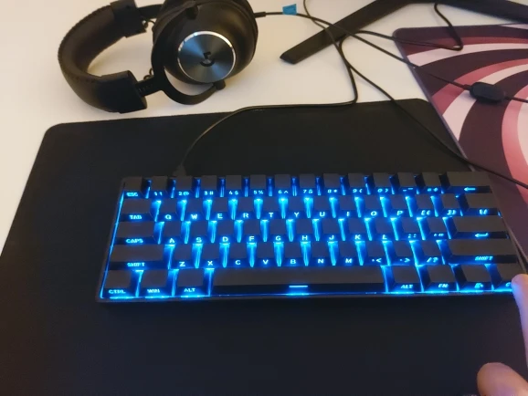 Akko MonsGeek FUN60 Mechanical Keyboard Magnetic Switch 60% Gaming Keyboards Rapid Trigger 0.01mm 8K ARGB HE/TMR Custom Keyboard photo review