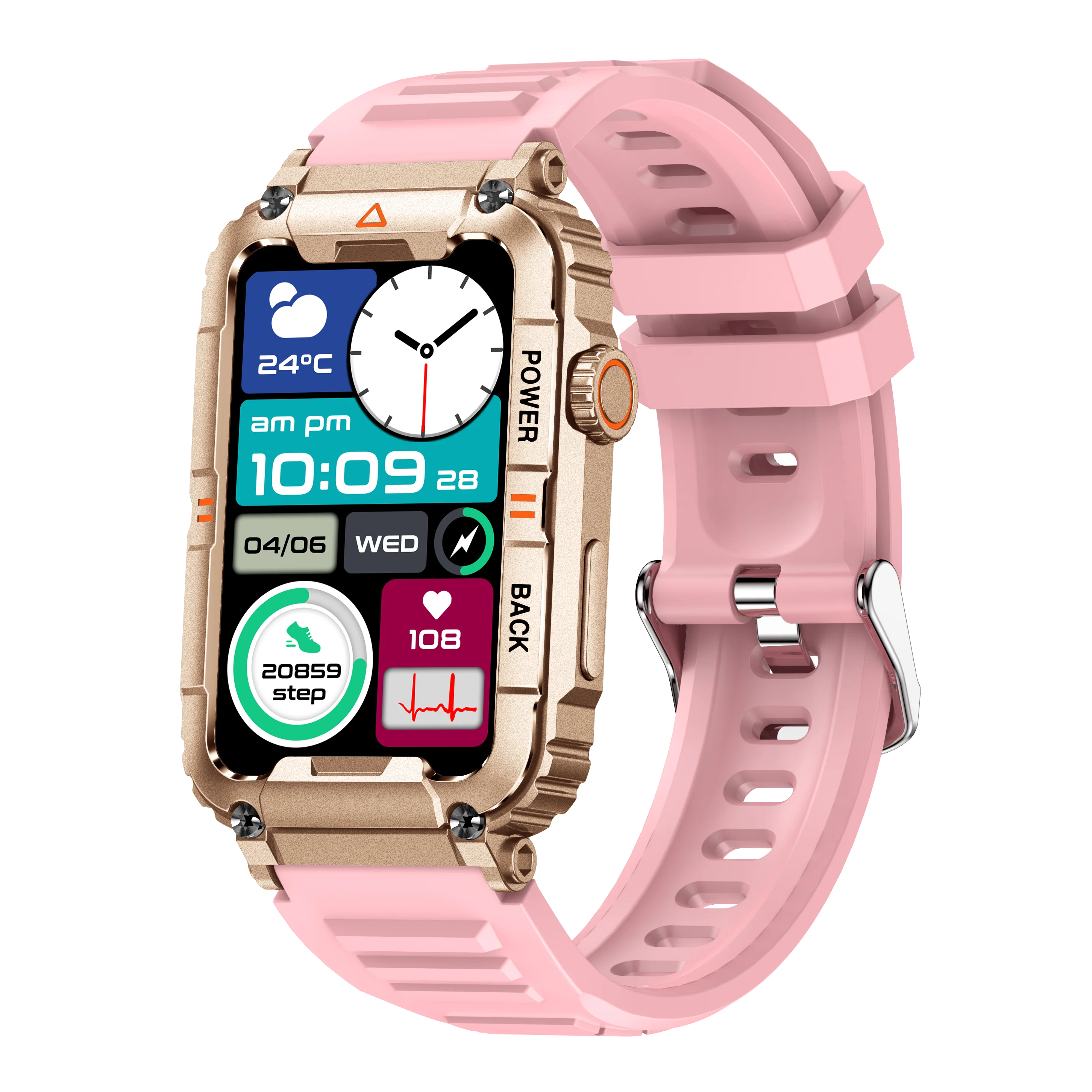 

KR88 Smart Watch 1.57inch HD Large Screen Bracelet Bluetooth Call Health Monitoring Outdoor Sport Men Women Smartwatch