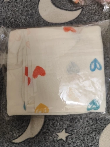 Cotton Muslin Baby Receiving Blankets - Swaddle Blankets and Infant Bath Towel photo review