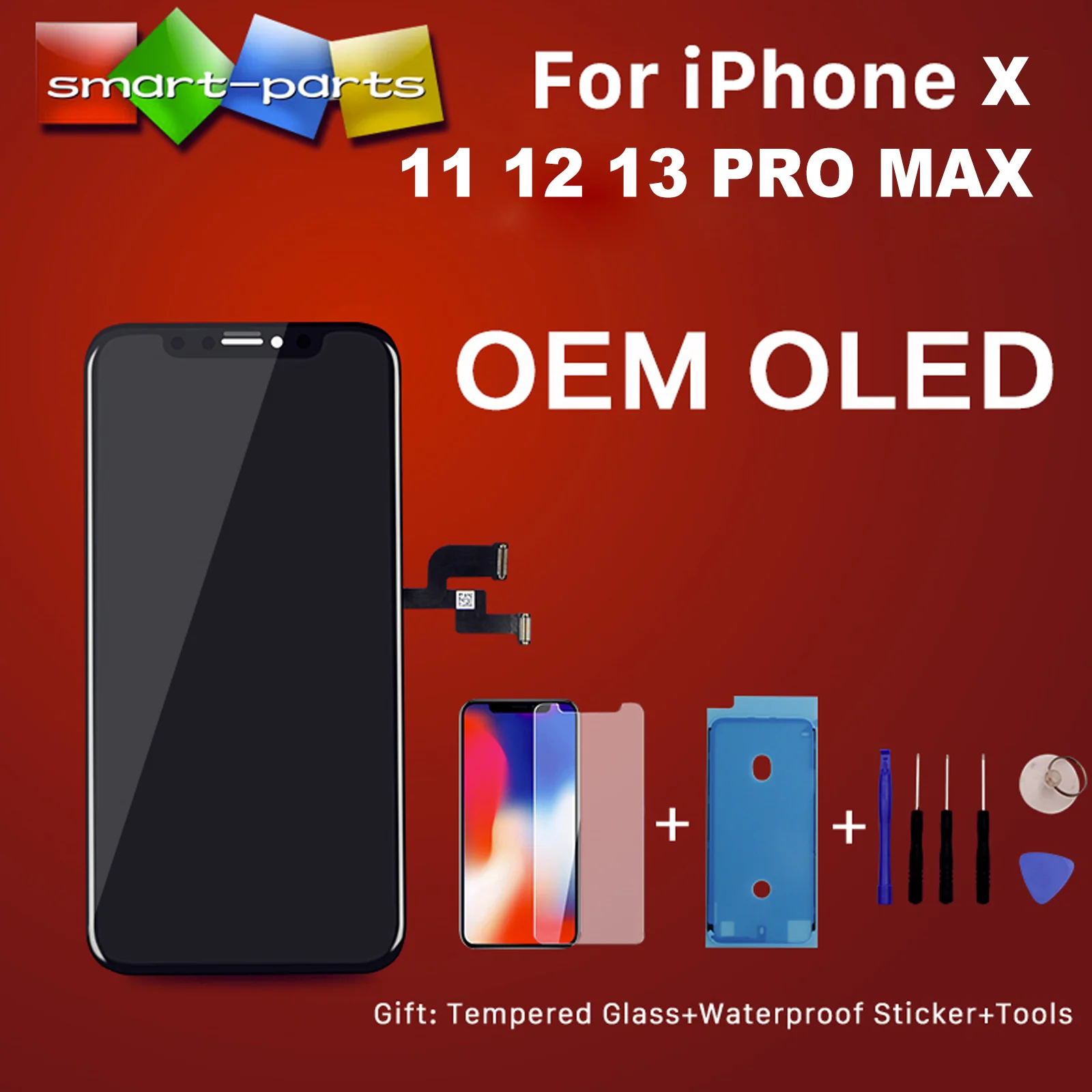 Oem Incell Oled Quality Tested Pantalla For Iphone 11 Pro Max Display With  3d Touch Digitizer Assembly Screen Replacement - Mobile Phone Lcd Screens -  AliExpress