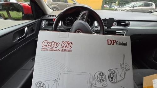 EXPGlobal 8MP 5MP POE Outdoor Security Camera System Home CCTV kit Video Surveillance Kit 4Ch Nvr Audio Outdoor IP Camera photo review