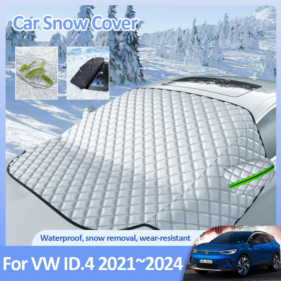 Car Snow Cover for Volkswagen VW ID.4 ID.5 GTX ID4 5 2021 2022 2023 2024  Windshield Ice Protecti Winter Exterior Auto Accessorie - AliExpress