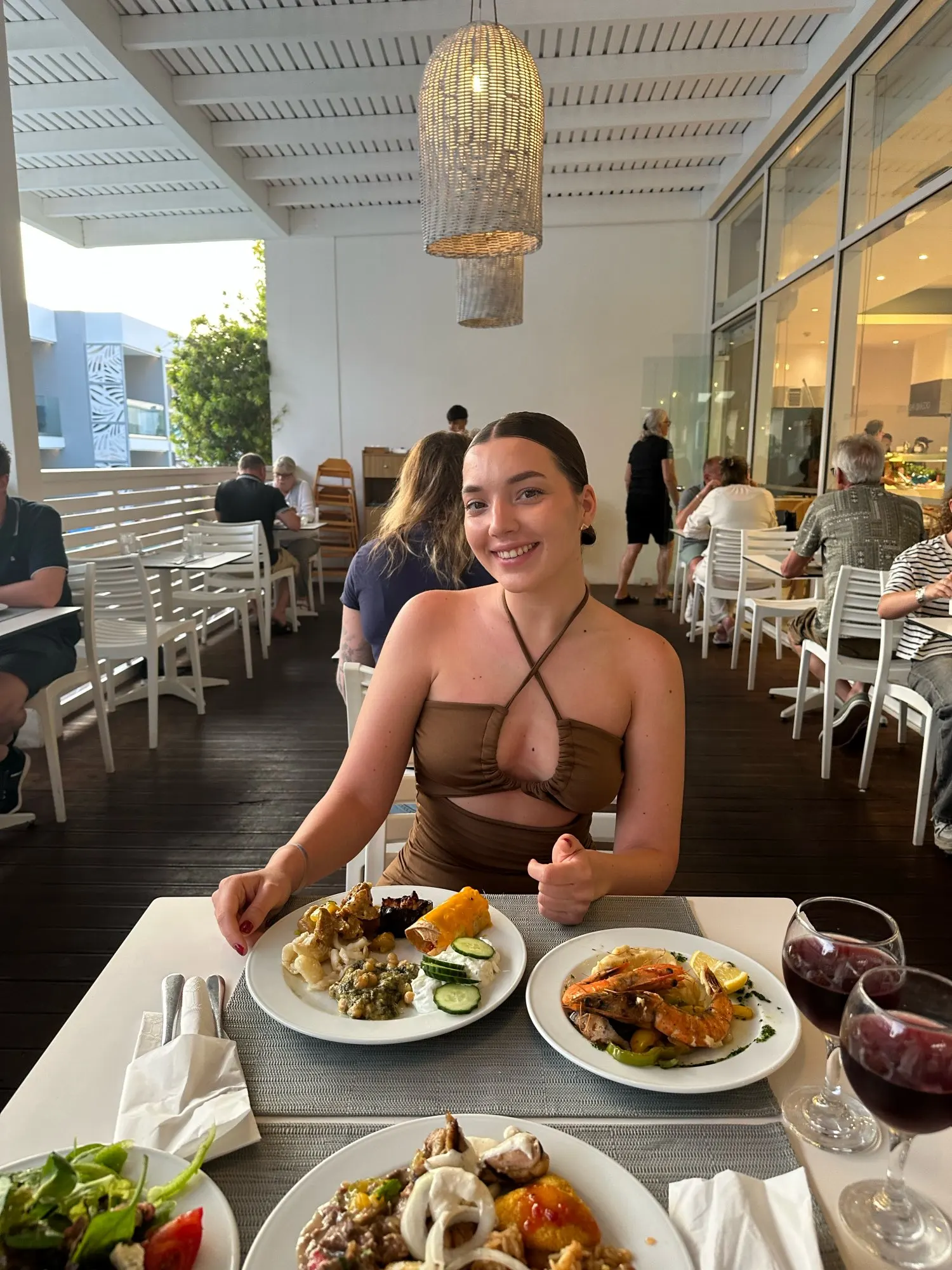 Elegant Backless Midi Dress for Nightlife & Parties photo review