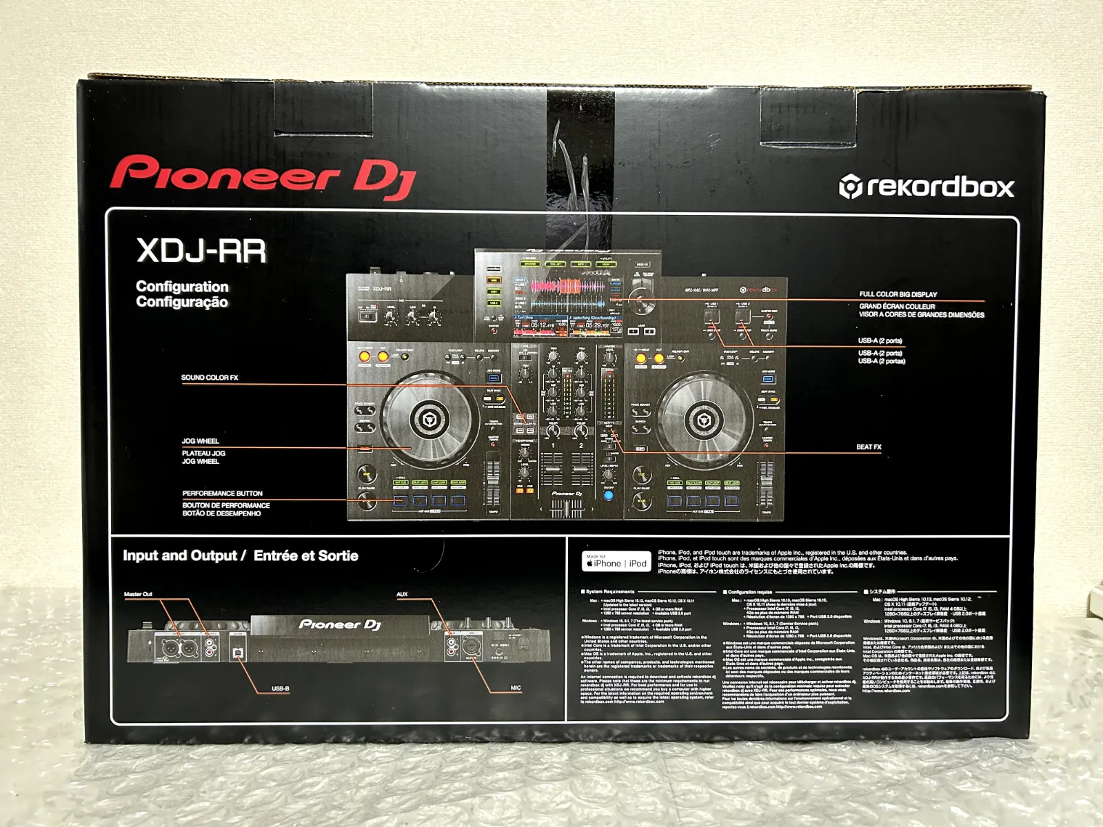 Pioneer XDJ-RRコントローラー rekordbox Pioneer DJ rekordbox dj 対応 XDJ-RR 2CH オールインワンDJシステム