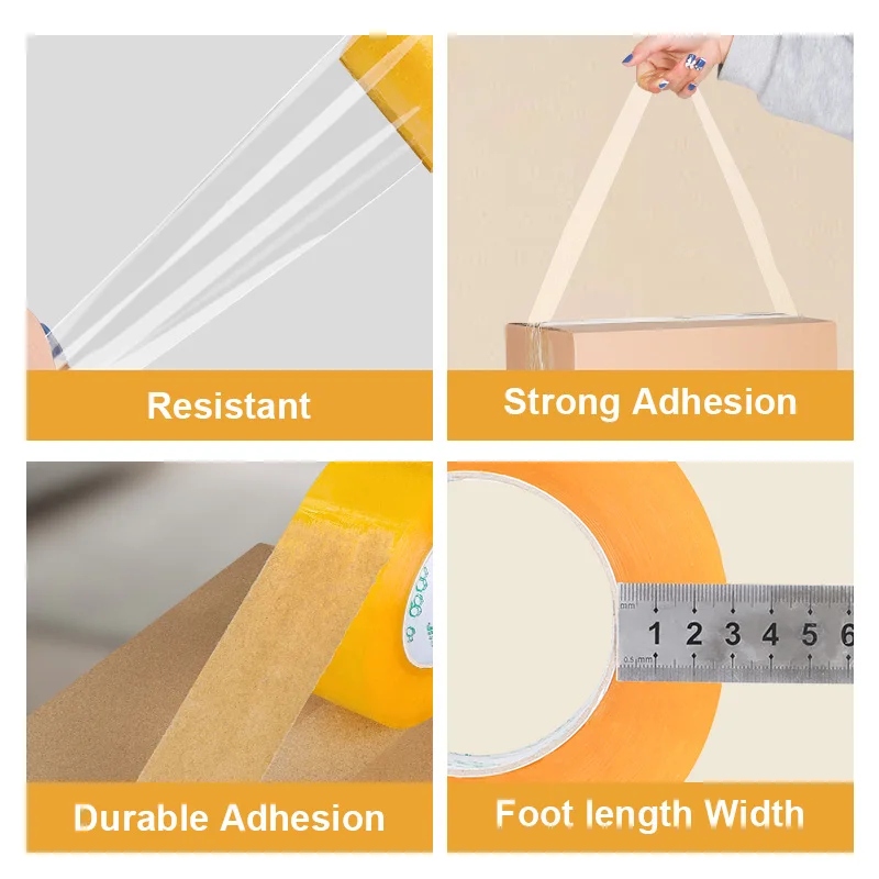 Biadesivo 3 M Nastro Adesivo Da Imballaggio Trasparente 3M Scotch - Foto 5