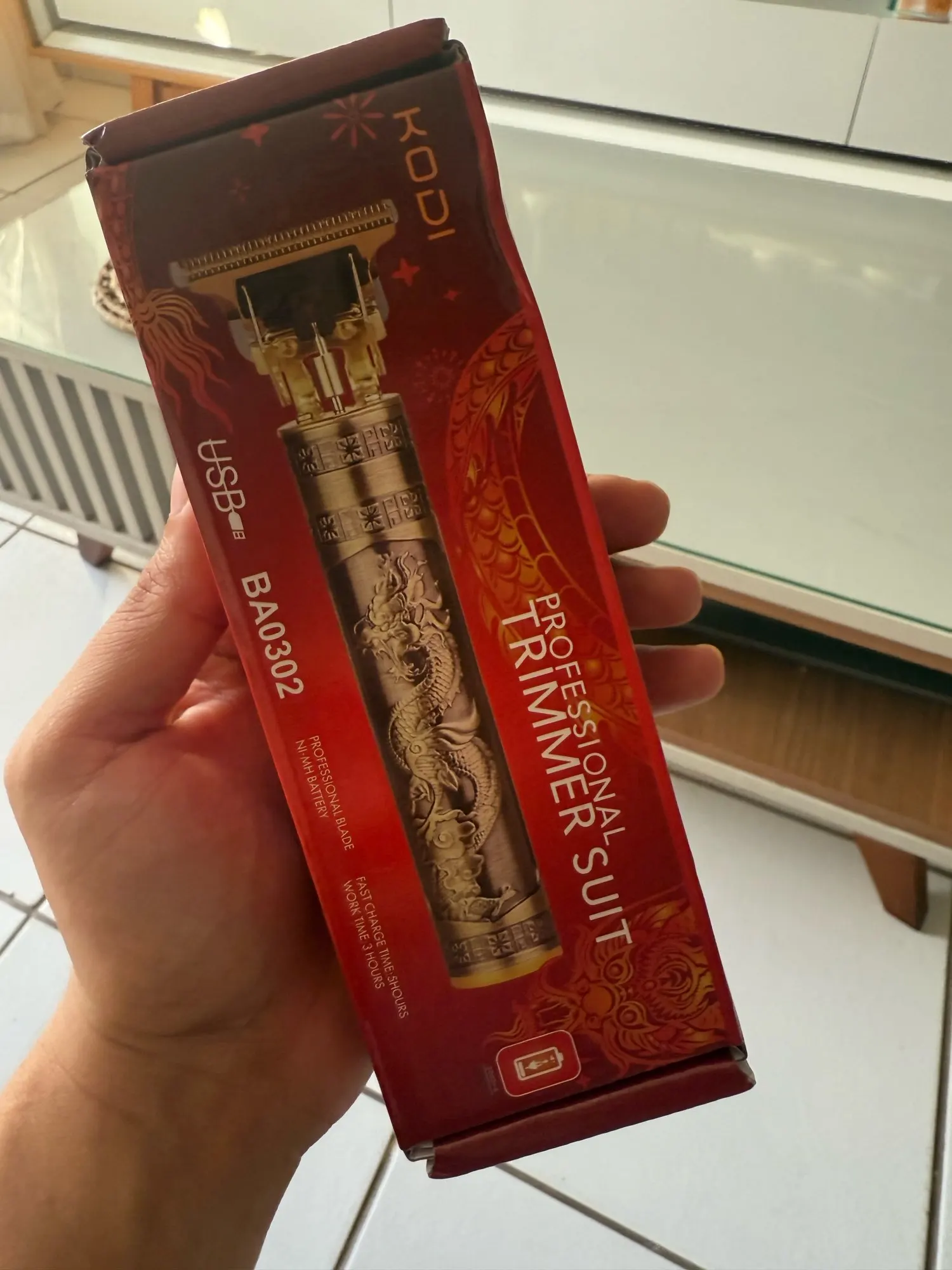 Máquina De Cortar Cabelo Parágrafo Barba Masculina Designer Aleatório Elétrico Profissional photo review