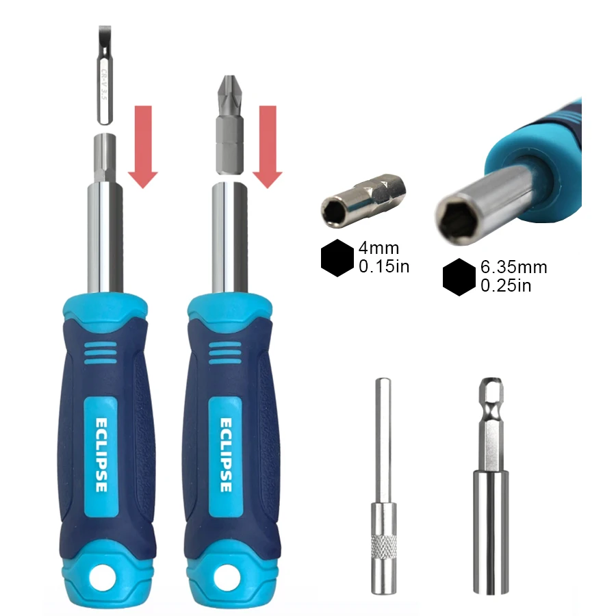 【新品未使用】Shift Cam オールインワンキット ブルー 付属品欠けなし ECLIPSE 78 in 1 Ratchet Screwdriver Bit Set Mini Socket Set with