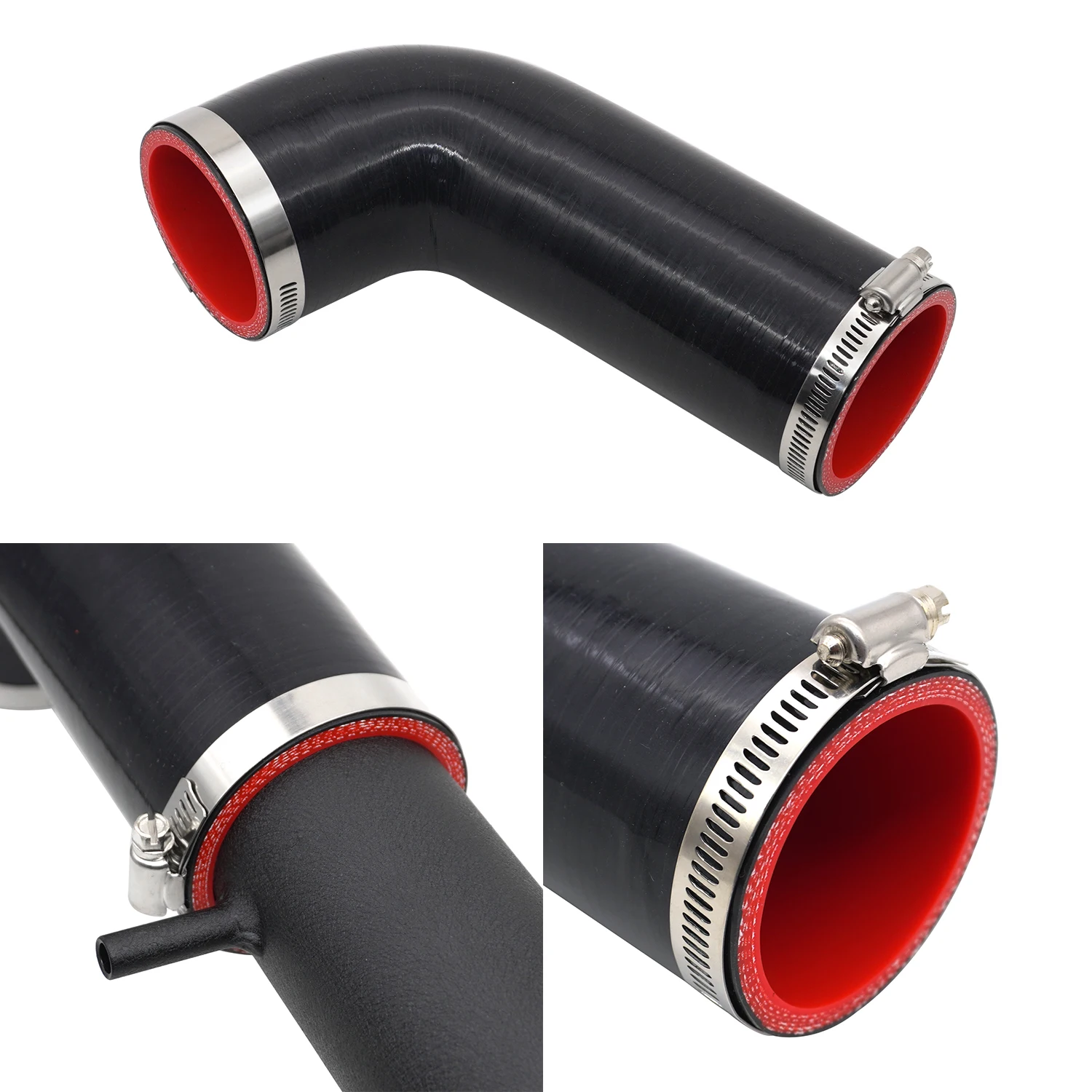 Cold Air Intake Kit Pipe for VW Golf GTI MK7 EA211 1.2 1.4 Engine Passat Jetta Audi A3 Seat Leon Skoda with High Flow Air Filter