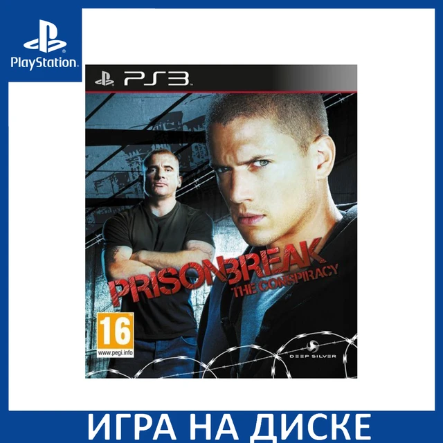 Jogo de vídeo prison break: a conspiração (fuga teoria da conspiração)  (ps3) - AliExpress