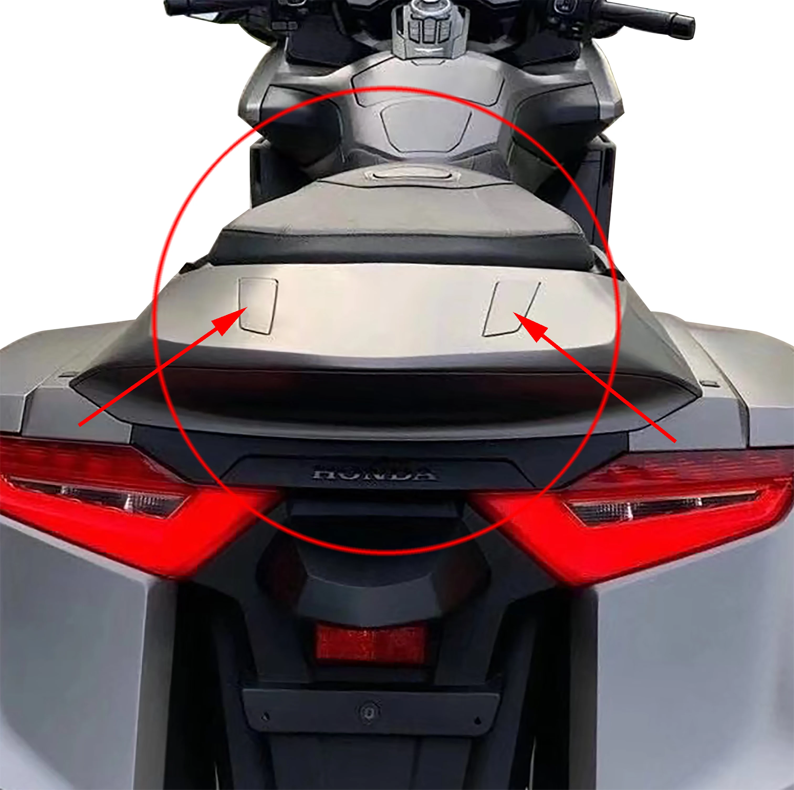

Panical крышка багажника мотоцикла для Honda Gold Wing GL1800 F6B ABS смола сырье 2018-2023