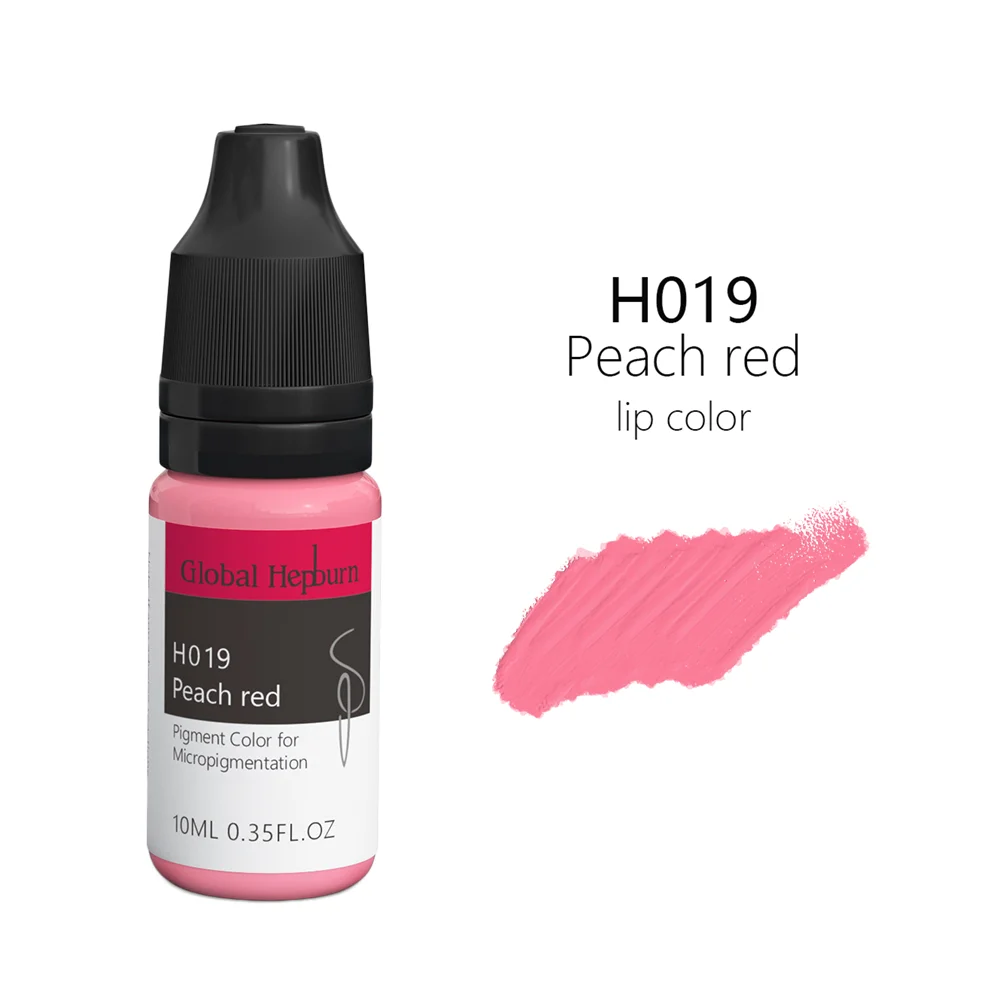 Newest Global Hepburn Watery Based Liquid Creamy Eyebrows Lip Eyeliner Tattoo Ink Pigment Permanent Makeup