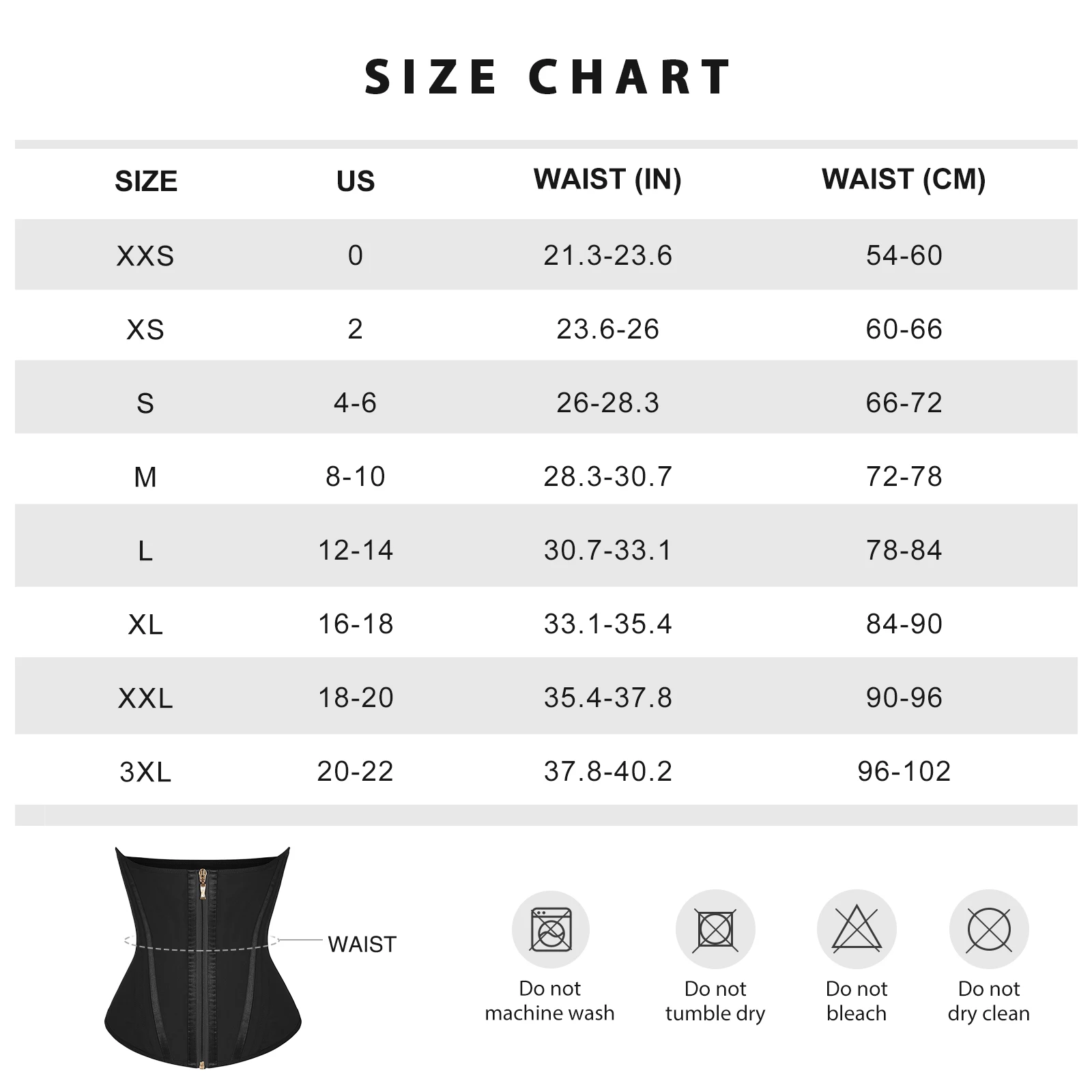 Women High Waist Trimming Hourglass Figure 15 Built-in Steel Bone Shaping Waist Trainer Slimming Body Shaper Shapewear Belts