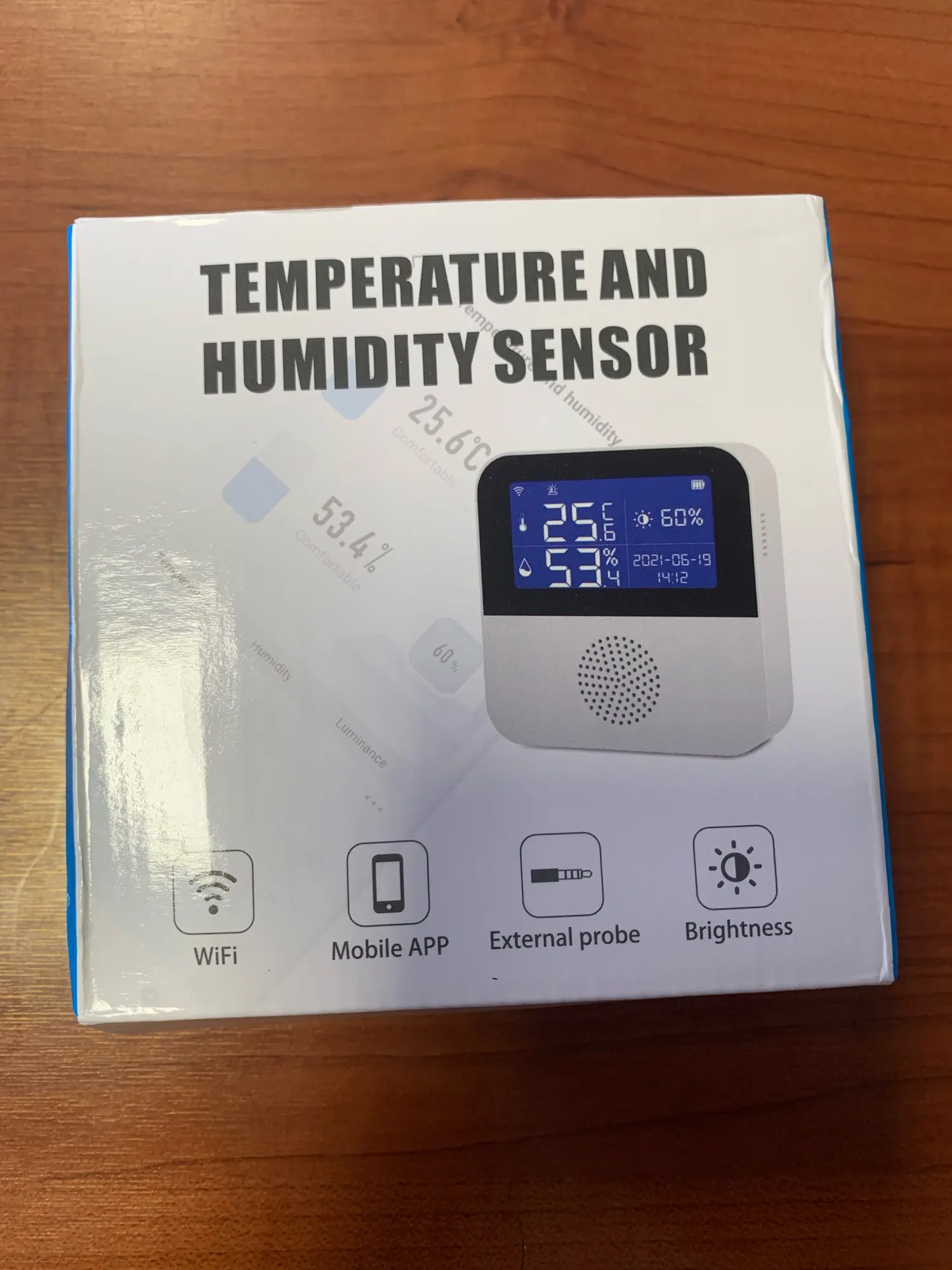 Ruumi USB-termomeeter - Tuya nutikas WiFi temperatuuri- ja niiskusandur LCD-ekraaniga, fotoülevaade