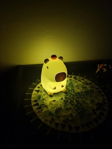 Chill Glowing Capybara Night Light ₍ᐢ•(ܫ)•ᐢ₎