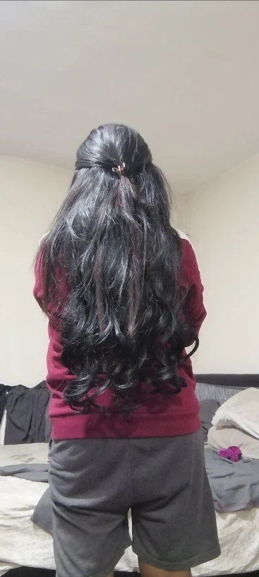 Lisix Synthetic Clip In Hair Extensions (5 Clips) photo review