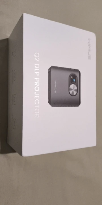 Wimius DLP Mini projector 1080P HD Supported 400ANSI Android TV