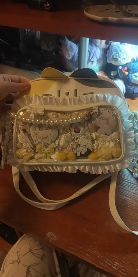 Vegan Leather Neko Bag - Harakuju Aesthetic photo review