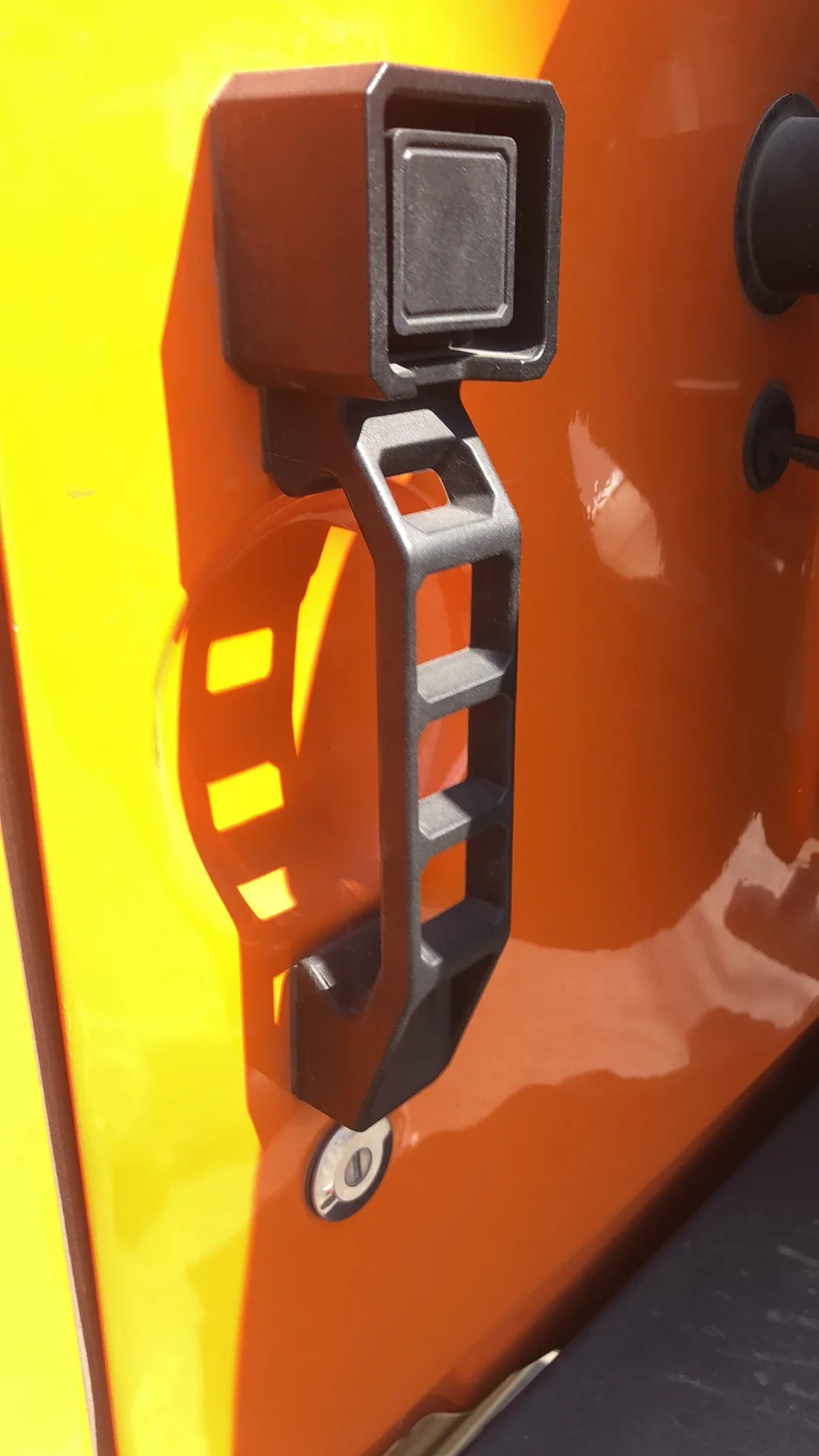 

SXMA Door Handle Replacement Nylon Grab Handle Front & Rear for Jeep Wrangler JK 2007-2017 Unlimited Accessories (5PCS) J372