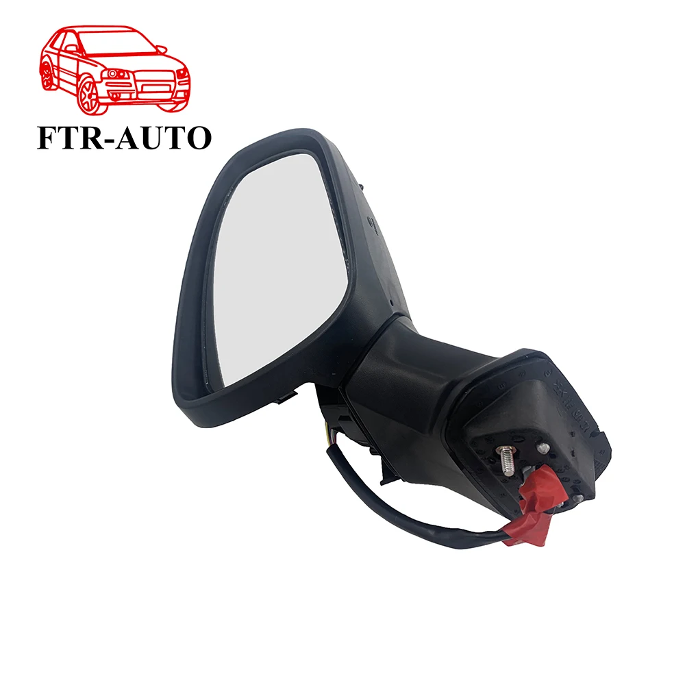 

Right Black Rough Outside Wing Mirror 7 Pin for Renault Captur II 2020 Thermo Sensor Electric Heated without Cover 963016661R