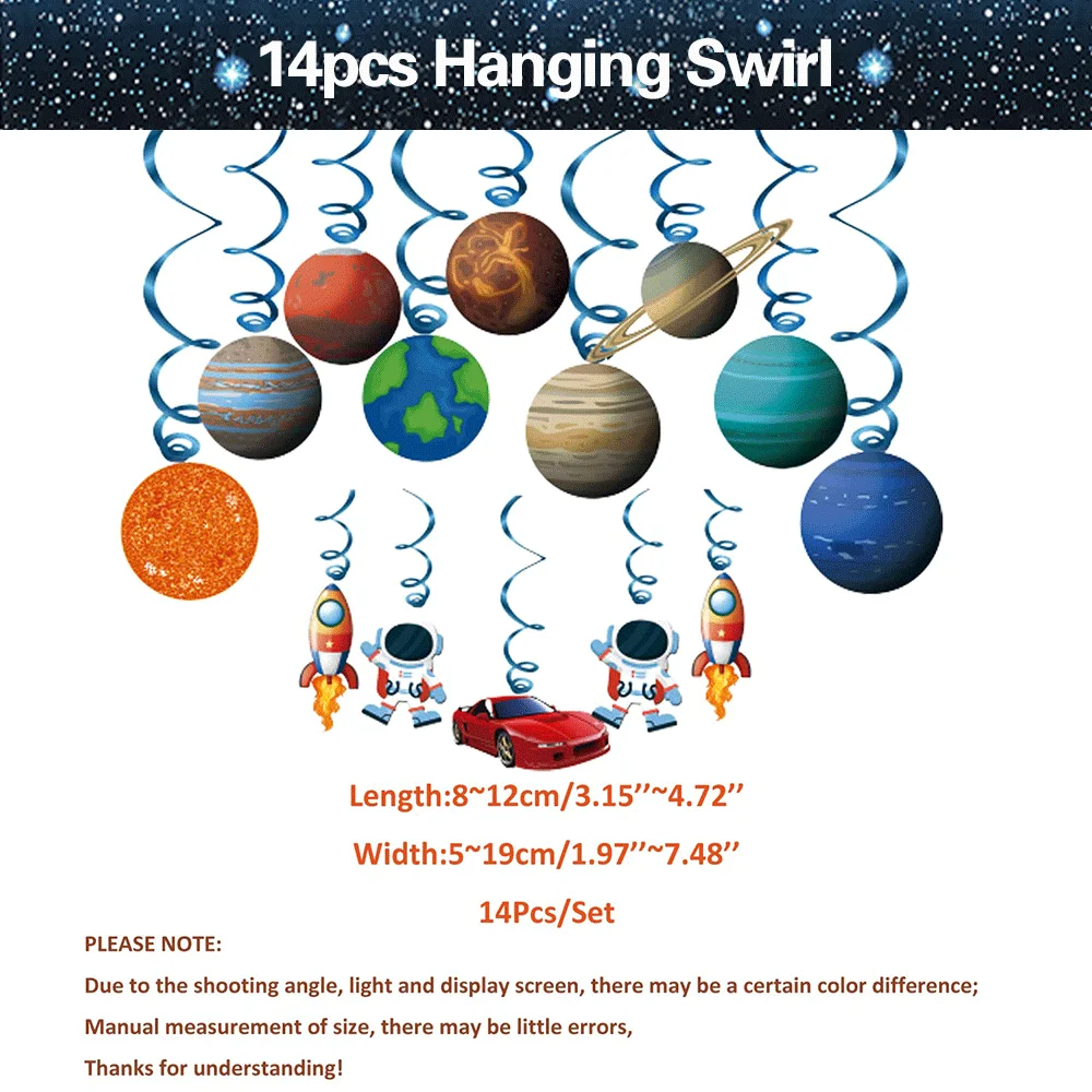 Set Stoviglie Per Festa A Tema Spaziale Per 20 Persone - Piatti, Bicchieri, Tovaglioli E Tovaglia - Compleanno Bambini - 4